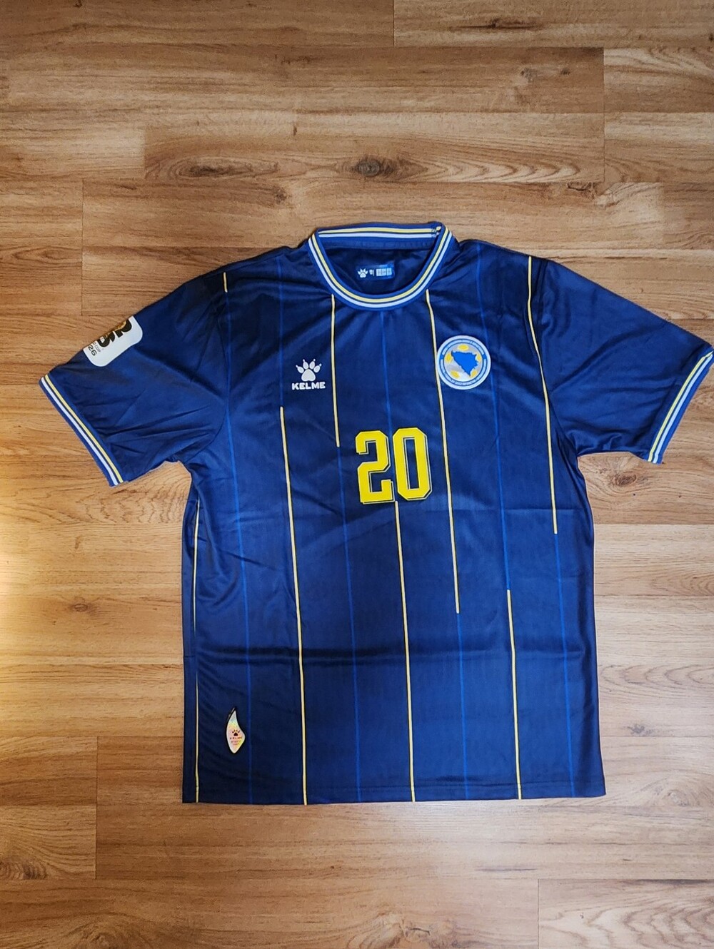 🇧🇦 Bosnia Bajraktarevic Blue Jersey XXL & Small 🇧🇦